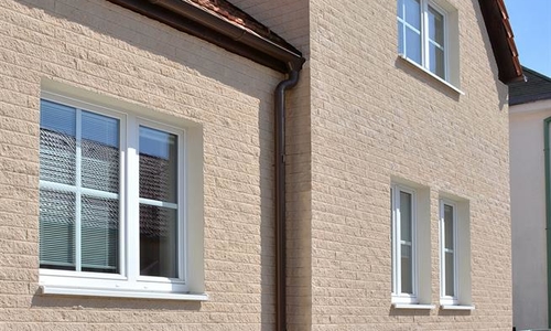 Fotografie realizací fasád pro rodinný dům